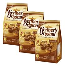 3 BALA CARAMELO COBERTO DE CHOCOLATE STORCK WERTHERS 153g