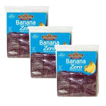 3 Banana Zero Açúcar Dacolônia 180g Total 540g