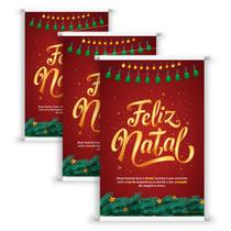 3 Banners de Feliz Natal e Boas Festas