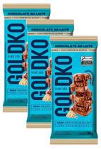 3 Barra chocolate com crispy de quinoa zero adição açúcar 80g 3 Barra chocolate com crispy de quinoa zero adição açúcar 80g