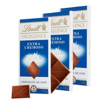 3 Barras Chocolate - Extra Creamy - Lindt Excellence 3 Barras Chocolate - Extra Creamy - Lindt Excellence