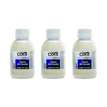 3 Base Para Unhas Casco De Cavalo Cora 100Ml