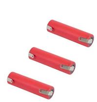 3 Bateria 18650 Liion 3,7 volts 1500 mAh Com Terminal De Níquel Para Solda