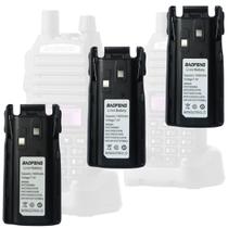 3 Bateria Baofeng UV82 Original para Rádio Comunicador 3 Bateria Baofeng UV82 Original para Rádio Comunicador