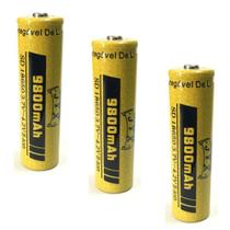 3 Bateria Recarregável JYX 18650 3,7v- 4,2v 9800 mAh 3 Bateria Recarregável JYX 18650 3,7v- 4,2v 9800 mAh