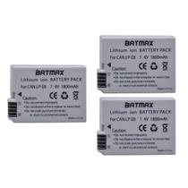 3 Baterias Batmax Lp-e8 Para Canon T2i, T3i, T4i, T5i, X4, X5