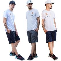 3 Bermuda Shorts Masculino Dry Fit Academia Esporte 2 Bolsos 3 Bermuda Shorts Masculino Dry Fit Academia Esporte 2 Bolsos