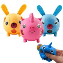 3 Bichinhos De Apertar Anti Stress Squishy Fridget Toys 3 Bichinhos De Apertar Anti Stress Squishy Fridget Toys