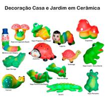 3 Bichos Pet Lovers em Cerâmica de Casa e Jardim Decorativos 3 Bichos Pet Lovers em Cerâmica de Casa e Jardim Decorativos