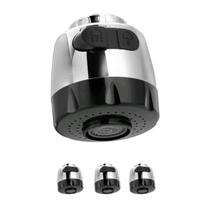3 Bico arejador torneira 2 jatos encaixe adaptável flexivel 3 Bico arejador torneira 2 jatos encaixe adaptável flexivel