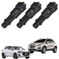 3 Bico Injetores Onix Tracker 1.0 Flex 3CC Aspirado 25199309 3 Bico Injetores Onix Tracker 1.0 Flex 3CC Aspirado 25199309