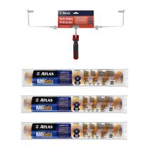 3 Big Rolo Antigota 46cm + Garfo Pintura Atlas Premium