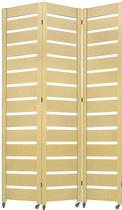 3 Biombo Slim Sanfonado Com Rodinhas E Dobradiças Mdf Cru Folha Painel Divisor Divisória Separador De Ambiente Vários Modelos 3 Biombo Slim Sanfonado Com Rodinhas E Dobradiças Mdf Cru Folha Painel Divisor Divisória Separador De Ambiente Vários Modelos