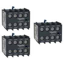 3 Bloco Auxiliar Frontal 2na2nf 127 220v Schneider 690v