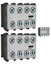 3 Bloco de Contato Auxiliar Frontal Para Minicontator CWCA0 3NA+1NF BFCA-31 Weg