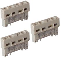 3 Bloco de Contato Auxiliar IBFD11 Frontal Disjuntor Motor 3 Bloco de Contato Auxiliar IBFD11 Frontal Disjuntor Motor