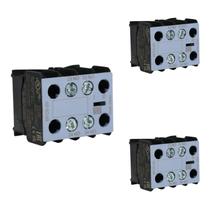 3 Blocos Contato Auxiliar WEG BFC0-20 2NA Frontal 690v 60Hz