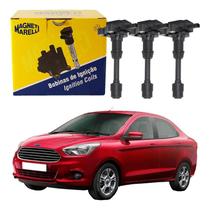 3 Bobina Ignição Marreli Ford Ka Sedan 1.0 12v 2014 A 2018