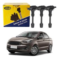 3 Bobina Ignição Marreli Ford Ka Sedan 1.0 12v 2018 A 2021 3 Bobina Ignição Marreli Ford Ka Sedan 1.0 12v 2018 A 2021