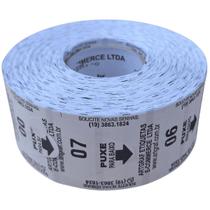 3 Bobina Senha Rolo C/2000 Preto 2 Dígitos Numeradas 01-99 P/Dispenser Senha