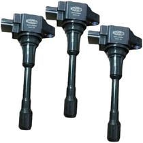 3 Bobinas Ignição Versa March Tiida Livina Fluence Original