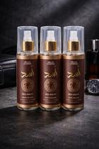 3 Body Splash Árabe Bourbon Masculi 200ml Bello Charme Forte