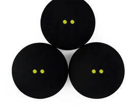 3 Bolas De Squash 2 Pontos Amarelo Qualidade Profissional 3 Bolas De Squash 2 Pontos Amarelo Qualidade Profissional