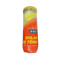 3 Bolas de Tênis Feltro Alta Qualidade 3 Bolas de Tênis Feltro Alta Qualidade
