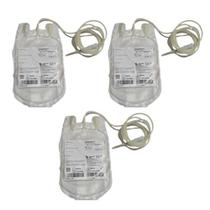 3 Bolsas Simples para Coleta de Sangue / Transfusão Fresenius 500 mL