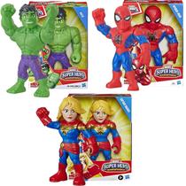 3 Boneco Avengers Marvel Playskool Super Heroes Hasbro