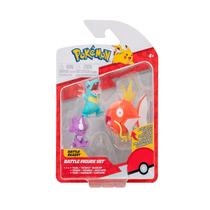 3 Bonecos Pokémon - Toxel, Totodile e Magikarp - Sunny