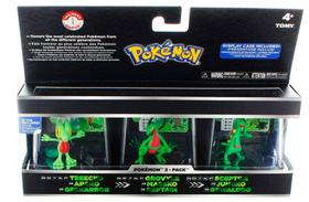 3 Bonecos Pokémon Trainer's 1 Choice! Treecko, Grovyle e Sceptole Tomy - 053941180249