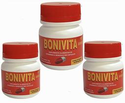 3 Bonivita Suplementos Natural 90 Cápsulas