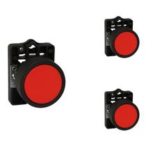 3 Botão De Comando Steck SLPNR1 Industrial Para Automação