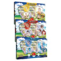 3 Box Pokémon GO Coleção Especial Equipe Valor, Instinto e Sabedoria Copag