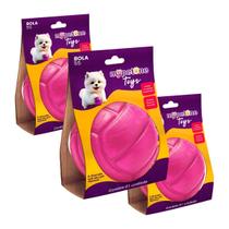 3 Brinquedo Bola Lisa TR 55 Mypetone - Rosa 3 Brinquedo Bola Lisa TR 55 Mypetone - Rosa