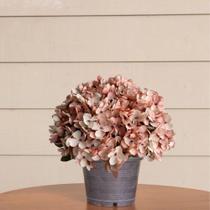 3 buquês de flores artificiais mini Hortência flores para decoração de casa artesanato casamento