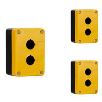 3 Caixa Para Botoeira Steck 2 Furos SQ2K 2X22,5mm IP65