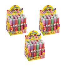 3 Caixas Bala Líquida Escovinha Kids 168g - Doce Mix Candy 3 Caixas Bala Líquida Escovinha Kids 168g - Doce Mix Candy