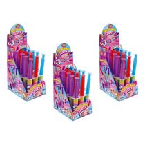 3 Caixas Bala Líquida Seringuinha Doce 97,5g Doce Mix Candy 3 Caixas Bala Líquida Seringuinha Doce 97,5g Doce Mix Candy