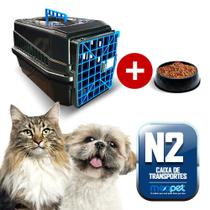 3 Caixas De Transporte Para Gato E Cachorro Pequeno Nº2 Pr - MoldPet