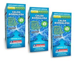 3 Calda Bordalesa Pronta Para Uso ( Cal + Sulfato De Cobre )