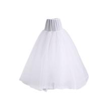 3 camadas Hard Net Soft Support no Hoop Wedding Dress Fluffy Petticoat Bridal Wedding Lining Skirt Ladies Women Slip Skirts - White