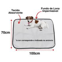 3 Caminhas para Cães e Gatos Dobrável 200 Lavagens 100x70 Rosa Quality