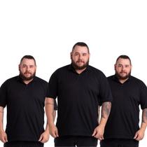 3 Camisa Polo Plus Size Uma Semana de Estilo e Conforto Compre e Economize