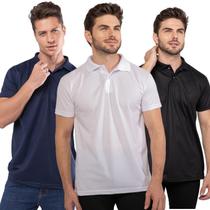 3 Camisas Gola Polo Masculina Original Camiseta
