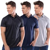 3 Camisas Gola Polo Masculina Original Camiseta