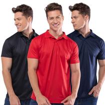 3 Camisas Gola Polo Masculina Original Camiseta