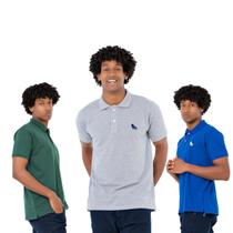 3 Camisas Gola Polo Masculina Original Oferta Imperdivel