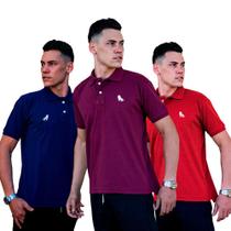 3 Camisas Polo Original Aproveite A 40% De Desconto - Estilo Rei